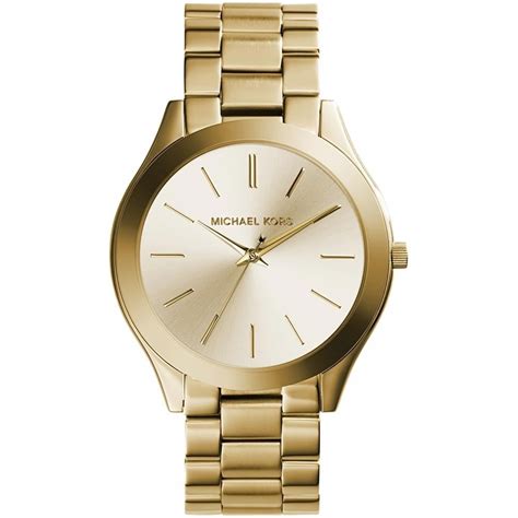 michael kors mini slim runway watch amazon|Michael Kors oversized runway watch.